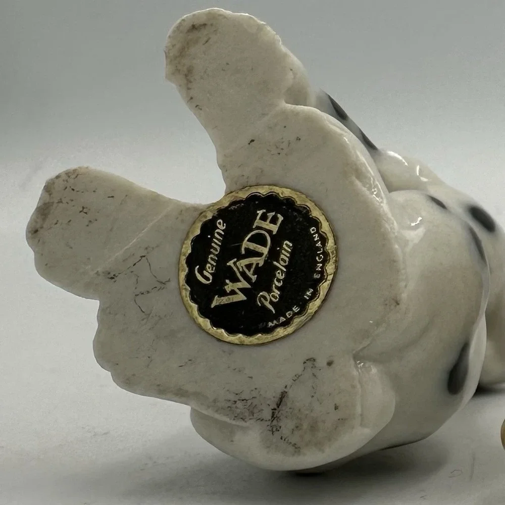 Wade England Dalmatian Dog Figurine Vintage‎ Porcelain